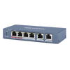 Switch PoE+ / No Administrable / 3 Puertos 10/100 Mbps 802.3 af/at (30 W) + 1 Puerto 100 Mbps Hi-PoE (60 W) / 2 Puertos 10/100 Mbps Uplink / 250 Metros PoE Larga Distancia / 60 W