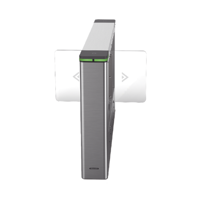 Torniquete Swing CENTRAL para Ampliar Numero de Carriles / Incluye Panel y Lectores de Tarjeta / TCP/IP Administrable por iVMS-4200 (Requiere Torniquete Izquierdo) / Carril de 90 cms