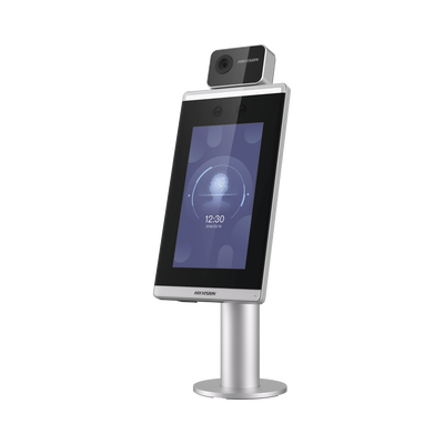 Biométrico para Acceso con Reconocimiento Facial ULTRA RÁPIDO / Cámara Dual 2mp /  Incluye montaje para Torniquete / Termografia Industrial