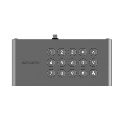 Modulo de Teclado Para la estación de puerta  DS-KD9633-WBE6/ Conexión USB-C / 15 Botones  / IP65 / IK07