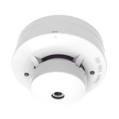Detector de Humo Fotoeléctrico No Direccionable de 4 Hilos / Ideal para Cualquier Panel de Alarma Cableado