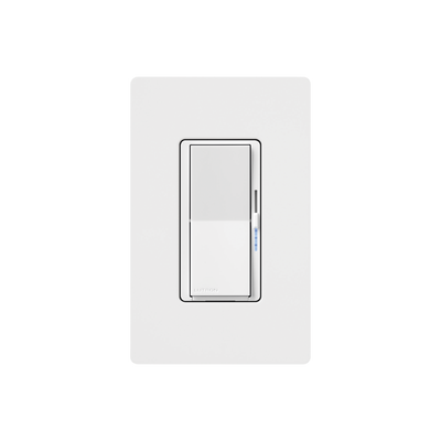 Atenuador (dimmer) de pared. baje/suba intensidad de iluminación y encienda o apague. no requiere cable neutro.