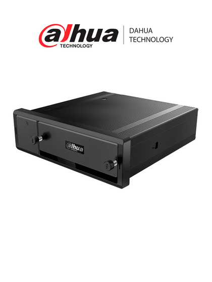 DAHUA DHI-MXVR4104-GFWI - DVR Movil de 4 Canales HDCVI 1080p+4 Canales IP/ H.265/ GPS/ 4G/ WiFi/ Soporta 1 HDD 2.5 Pulgadas + 1 Tarjeta SD/ Soporta HDCVI/AHD/TVI/CVBS/IP/  #RegaloMovil
