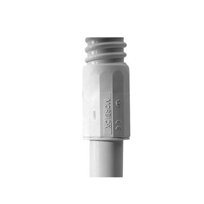 Conector (Racor) de tubería rígida a tubería flexible (Diflex), PVC Auto-Extinguible, 32 mm, IP65