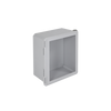 Gabinete de Fibra de Vidrio, IP66 para Uso en Interior o Exterior y Puerta Transparente Removible