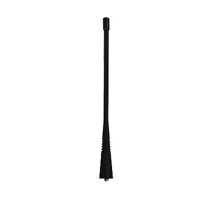 Antena UHF Helicoidal, 450-470 MHz, Versión Mejorada para Radios Portátiles Motorola y los Kenwood TK-340/ 350/ 360/ 370 de Conector Rosca tipo Monopolo.