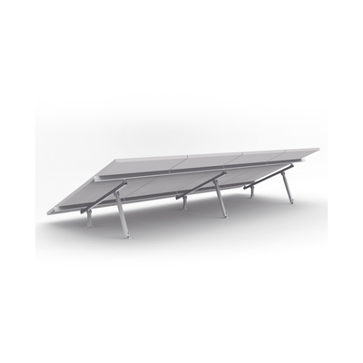 Montaje para Panel Solar, Riel de 4400mm para Módulos con Espesor de 40mm, Velocidad de Viento Máx. 162km/h