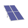 Montaje para Panel Solar, Riel de 2100mm para Módulos con Espesor de 40mm, Velocidad de Viento Máx. 151km/h