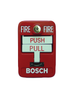 BOSCH F_FMM7045D - Pulsador manual de incendio direccionable de accion doble color rojo