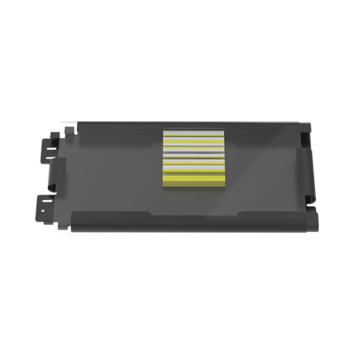 Charola de Empalme para Fibra Óptica, Para Protección de 6 Empalmes de Fusión o Mecánicos, Compatible con los Paneles FWME2