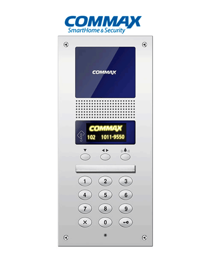COMMAX DR2AG - Panel de audio para edificios departamentales, Fraccionamientos, cotos, etc. desde 4 hasta 1000 auriculares / Conexión por 2 hilos de Distribuidor con Auricular/ #Audiogate