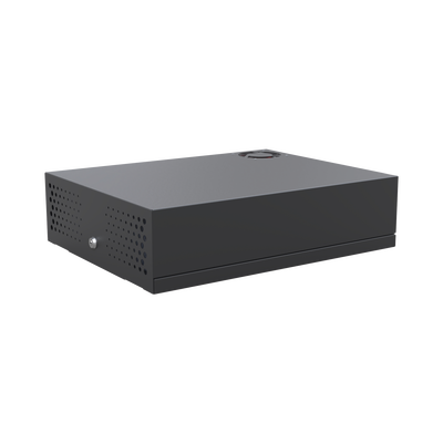 Gabinete Metálico de Seguridad para DVR/NVR. Tamaño Max. de DVR/NVR: 440 x 177 x 462 mm (An. x Al. x Prof.)