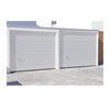 Puerta de Garage de alta calidad, Lisa color blanco 12X7 pies,  AISLADA, Estilo Americana.