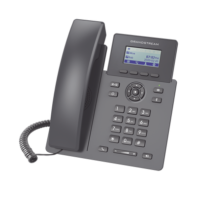 Teléfono IP Grado Operador, 2 líneas SIP con 2 cuentas, codec Opus, IPV4/IPV6 con gestión en la nube GDMS