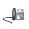 Teléfono IP Grado Operador, 4 líneas SIP con 2 cuentas, puertos Gigabit PoE, pantalla a color 2.4