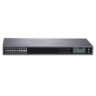 Gateway VoIP GrandStream ATA de 16 puertos FXS + 1 puerto TELCO de 50 pins, p/montaje en rack