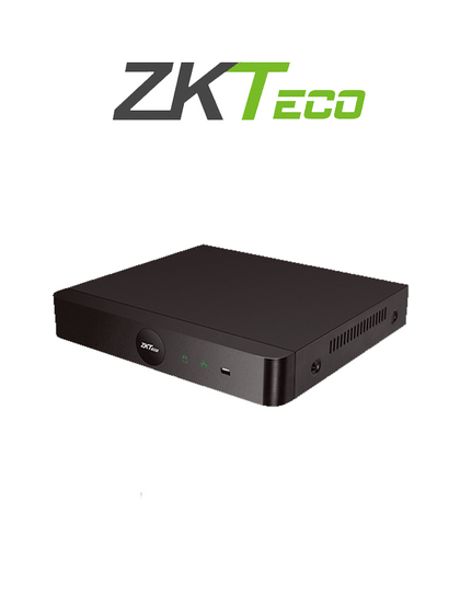 ZKTECO Z8608NF8F - NVR de 8 Megapixeles ( 4K ) / 8 Canales IP / Reconocimiento Facial / Compresión H.265+ / 2 Bahías de Disco Duro / Funciones Inteligentes / Salida de Video HDMI 4K  / Entrada y Salida de Alarma / Servicio P2P