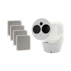 Detector de Humo por Haz Reflejado / Convencional / Compatible con Todos los Paneles de Detección de Incendio / Hasta 120 Metro de Cobertura