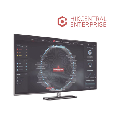 Hik-Central / Licencia Base de Videovigilancia / Incluye 64 canales de Vídeo para HikCentral Enterprise Industrial (HikCentral-E-Industrial-VSS-Base/64ch)