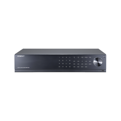 DVR 16 Canales hasta 4 Megapixel / Soporta 4 Tecnologías (AHD, TVI, CVI, CVBS) / Hasta 8 HDDs / Entradas y Salidas de Audio y Alarma