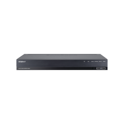 DVR 8 Canales hasta 4 Megapixel / Soporta 4 Tecnologías (AHD, TVI, CVI, CVBS) / Hasta 2HDDs / Entradas y Salidas de Audio y Alarma