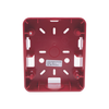 Caja para Montaje de Sirena/Estrobo, Color rojo