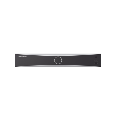 NVR 12 Megapixel (4K) / Reconocimiento Facial / 32 Canales IP / Base de Datos / 4 Bahías de Disco Duro / HDMI en 4K