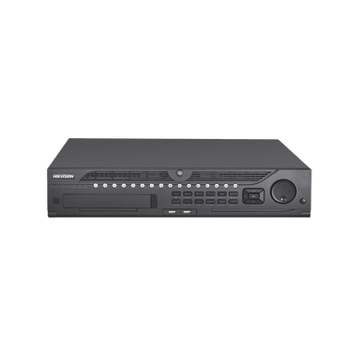 DVR 8 Megapixel / 32 Canales TURBOHD + 32 Canales IP / 8 Bahías de Disco Duro / 16 Canales de Audio / Videoanalisis / 16 Entradas de Alarma / Arreglo RAID / Soporta POS