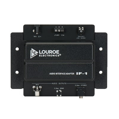Interfaz de Audio para micrófonos LOUROE proporciona alimentación, control de ganancia y facilita la conexión entre micrófono.