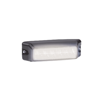 Luz auxiliar de 6 LED, Flasher Integrado, Color Blanco, Mica Transparente