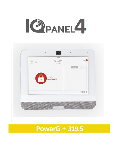 QOLSYS IQP4004 - Sistema de Alarma IQPanel4 Autocontenido , con Pantalla Tactil de 7