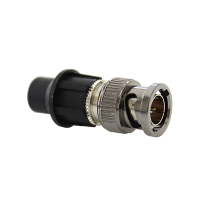 Conector a presión para cable tipo RG6, RG59, RG178 en sistema CaP ( Incluye CaP color negro )