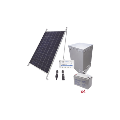 Kit de energía solar para congelador de 100 L de aplicaciones aisladas de la red eléctrica