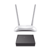 Kit de ONU Gigabit XZ000G3 con Router Inalámbrico WISP con Configuración de fábrica personalizable, 2.4 GHz, 300 Mbps, 4 Puertos LAN 10/100 Mbps, 1 Puerto WAN 10/100 Mbps, control de ancho de banda