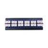 Placa acopladora para Distribuidor de Fibra Óptica LP-ODF-8024, incluye 12 acopladores LC Duplex Para fibra Monomodo