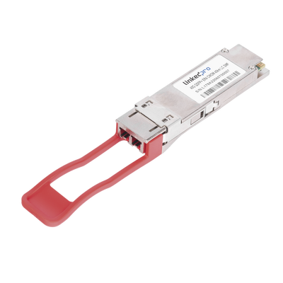 Transceptor QSFP+ (Mini GBIC) para Fibra Monomodo / 40 Gbps / Conectores LC, Dúplex / Hasta 40 km
