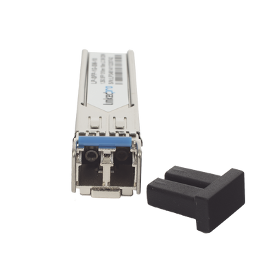 Transceptor SFP (Mini GBIC) para Fibra Monomodo / 1.25 Gbps / Conectores LC, Dúplex / Hasta 10 km
