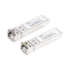 Transceptores SFP+ Bidireccionales (Mini GBIC) para Fibra Monomodo / 10 Gbps / Conectores LC, Dúplex / Hasta 20 km / 2 Piezas