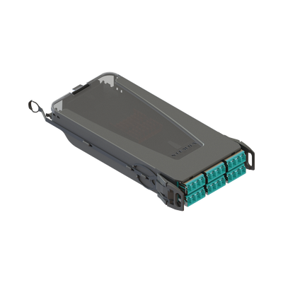 Cassette para empalme (Fusión) LightVerse, Hasta 24 fibras, Conectores  LC/UPC 