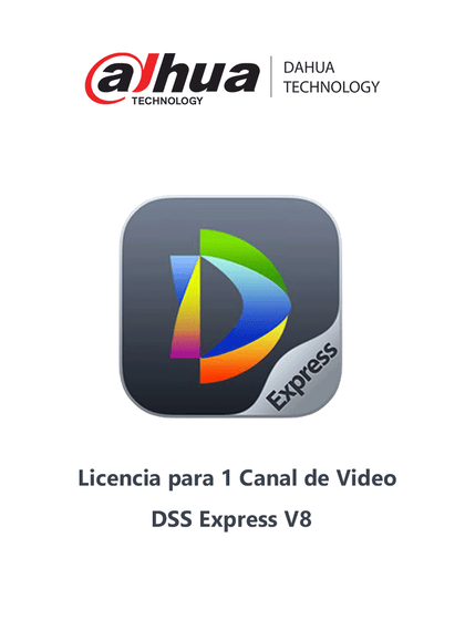 DAHUA DHI-DSSExpress8-Video-Channel-License - Licencia para 1 Canal de Video Adicional de Software DSS Express versión 8/ Compatible con Camaras IP, NVR's y DVR's/