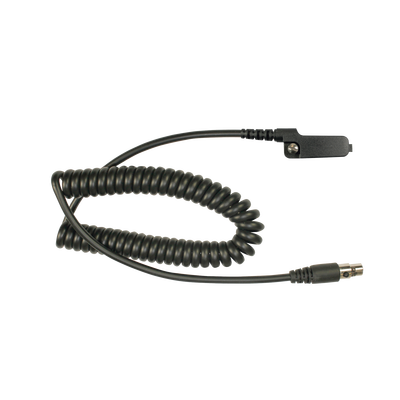Cable para auricular HDS-EMB con atenuación de ruido para radios Kenwood series 80/ 90/ 140/ 180/ NX200/ 300/ 410 . Compatible con VOX de la serie 180 y NX200