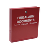 Gabinete para documentos del sistema de alarma contra incendios