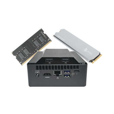 Intel Nuc Kit / Estación de Trabajo Básica / Core i7 / 10 Generación / RAM 8GB / SSD 256GB