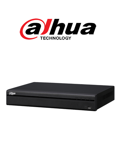 DAHUA NVR4216-16P-4KS2/L - NVR de 8 Megapixeles/ 4k/ 16 Canales IP/ 16 Puertos PoE/ Rendimiento de 160 Mbps/ Smart H.265+/ 2 Bahias de Discos Duros/ Salidas de Video HDMI&VGA/ 4&2 E&S de Alarmas/ Soporta Camaras WizSense