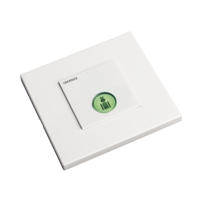 Botón Cancelador de Llamada Iluminado con Lector RFID 125 KHz, BUS RS485, Compatible con NX0019/B, NX0015 Y NX1021