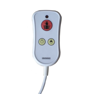 Pulsador de Cama multifunción con Botón de Alarma y Control de Luz / IP67 / Compatible con NX0086/A