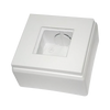 Caja de Superficie para Modulos de Ibernex, Incluye Marco Embellecedor NX9003