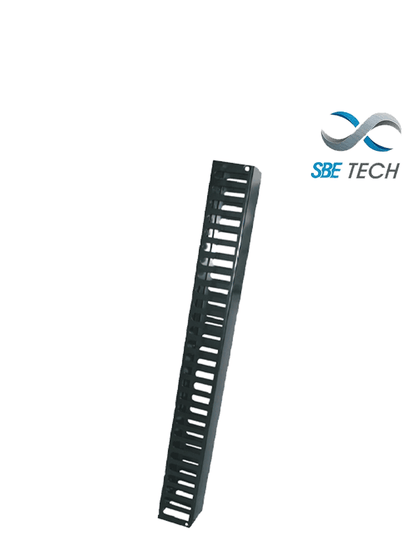 SBE OV20URS- Organizador de cable vertical 3.5 20 UR sencillo, con canal 3