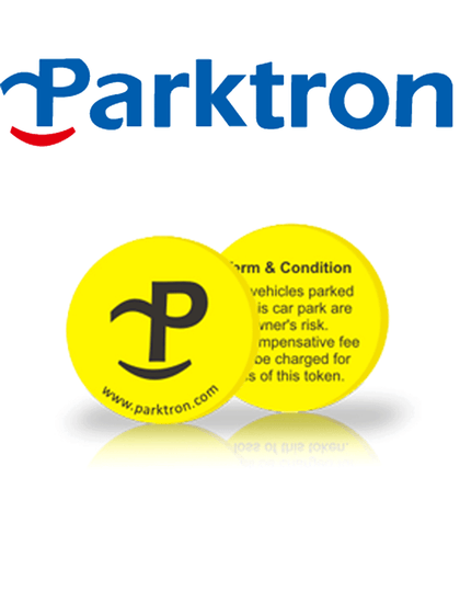 PARKTRON CC250 - Paquete con 250 chipcoin para sistema de cobro de estacionamiento/ Reutilizables/ Sobrepedido