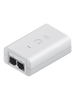 UBIQUITI U-POE-af - Inyector PoE Gigabit para equipos Ubiquiti / 48 VDC / 0.32A / 802.3af / Color blanco